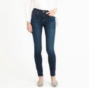 J. Crew Factory Indigo High Rise Skinny Jeans